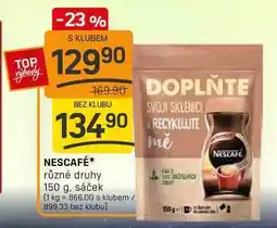 Flop NESCAFÉ různé druhy 150 g, sáček nabídka