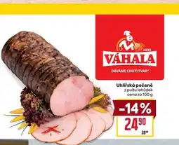 Billa Uhlířská pečeně z pultu lahůdek cena za 100 g nabídka