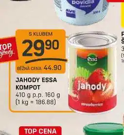 Flop JAHODY ESSA KOMPOT 410 g p.p. 160 g nabídka