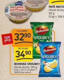 Flop BOHEMIA VROUBKY různé druhy, 120 g nabídka