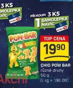 Flop CHIO POM BAR různé druhy 50 g nabídka
