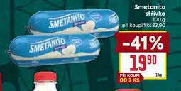 Billa Smetanito střívko 100 g nabídka