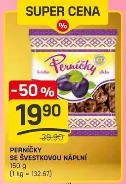 Flop PERNÍČKY SE ŠVESTKOVOU NÁPLNÍ 150 g nabídka
