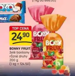 Flop BONNY FRUIT želé bonbony různé druhy 200 g nabídka