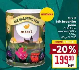 Billa Mix It Mix hradního pána Čokoláda ovoce a oříšky 300 g nabídka