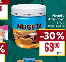 Billa Nugeta Arašídová 340 g nabídka