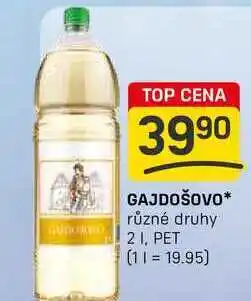 Flop GAJDOŠOVO různé druhy 2l, PET nabídka