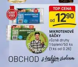 Flop MIKROTENOVÉ SÁČKY různé druhy 1 balení/50 ks nabídka