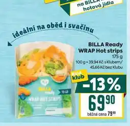 Billa BILLA Ready WRAP Hot strips 175 g nabídka