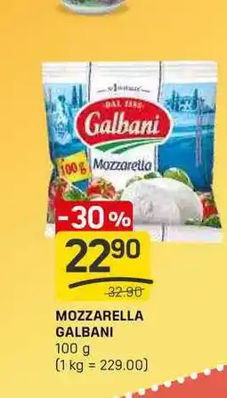Flop MOZZARELLA GALBANI 100 g nabídka