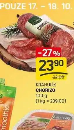 Flop CHORIZO 100 g nabídka