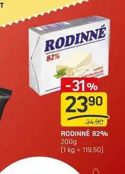 Flop RODINNÉ 82% 200g nabídka