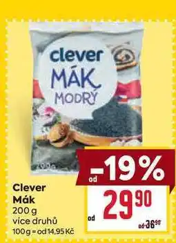 Billa Clever Mák 200 g nabídka