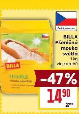 Billa BILLA Pšeničná mouka světlá 1 kg nabídka