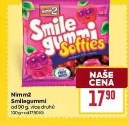 Billa Nimm2 Smilegummi od 90 g nabídka