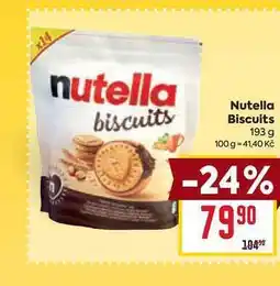 Billa Nutella Biscuits 193 g nabídka