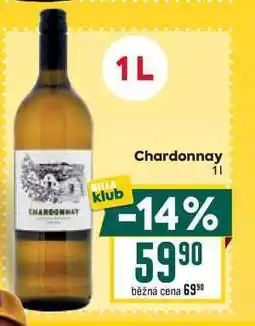 Billa Chardonnay 1l nabídka