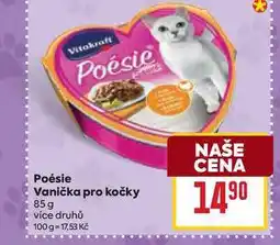 Billa Poésie Vanička pro kočky 85 g nabídka