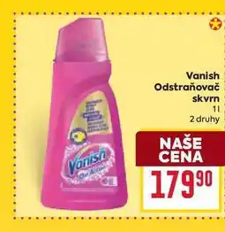 Billa Vanish Odstraňovač skvrn 1l nabídka