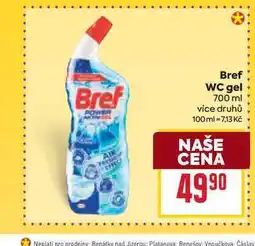 Billa Bref WC gel 700 ml nabídka