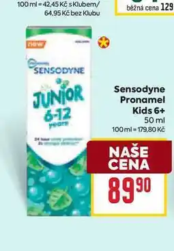 Billa Sensodyne Pronamel Kids 6+ 50 ml nabídka