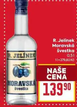Billa R.Jelínek Moravská švestka 0,5l nabídka