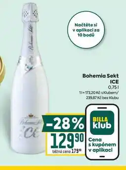 Billa Bohemia Sekt ICE 0,75l nabídka