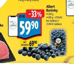 Albert Albert Borůvky 250 g nabídka