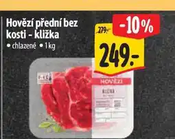 Albert Hovězí přední bez kosti - kližka 1 kg nabídka