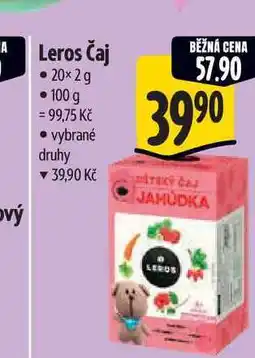 Albert Leros Čaj 20x2g nabídka