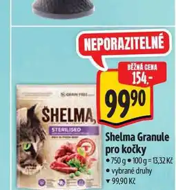 Albert Shelma Granule pro kočky 750 g nabídka