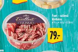 Albert Fuet - sušená klobása 70 g nabídka