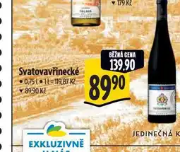Albert Svatovavřinecké 0,75 l nabídka