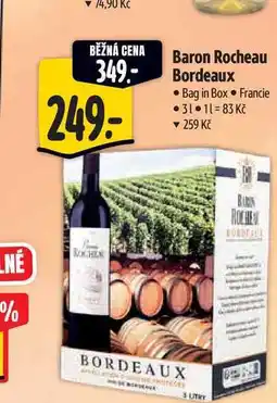 Albert Baron Rocheau Bordeaux 3 l nabídka