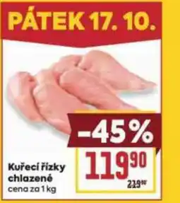 Billa Kuřecí řízky chlazené nabídka