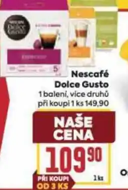 Billa Nescafé Dolce Gusto nabídka