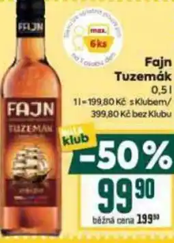Billa Fajn Tuzemák nabídka