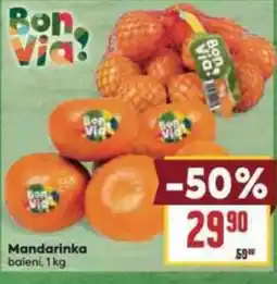 Billa Mandarinka nabídka