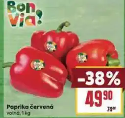 Billa Paprika červená nabídka