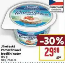 Billa Madeta Jihočeské Pomazánkové tradiční natur nabídka