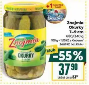Billa Znojmia Okurky 7-9 cm nabídka