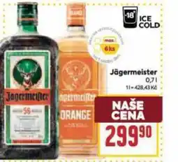 Billa Jägermeister nabídka
