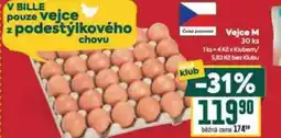 Billa Vejce M nabídka