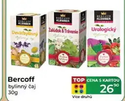 Tamda Foods Bercoff bylinný čaj nabídka
