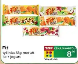 Tamda Foods Fit tyčinka meruň- ka + jogurt nabídka