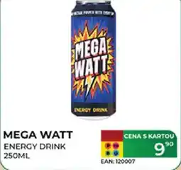 Tamda Foods Mega watt energy drink nabídka