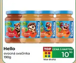 Tamda Foods Hello ovocná svačinka nabídka