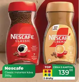 Tamda Foods Nescafe Classic instantní káva nabídka