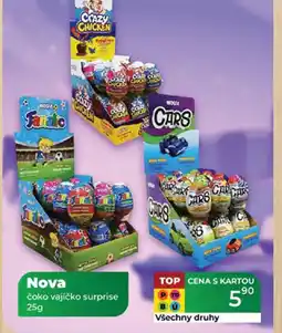 Tamda Foods Nova čoko vajíčko surprise nabídka