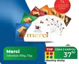 Tamda Foods Merci čokoláda nabídka